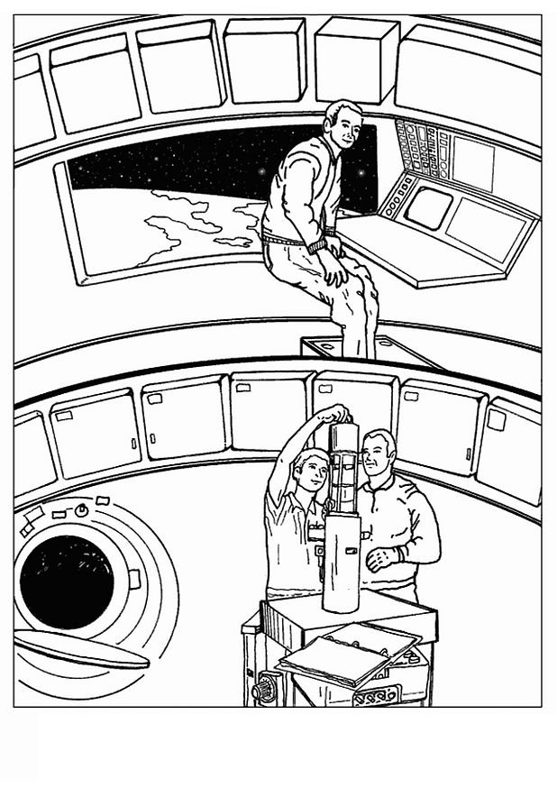 Coloring page: Astronaut (Jobs) #87682 - Free Printable Coloring Pages