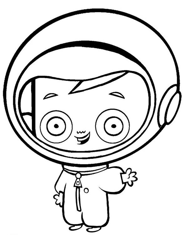 Coloring page: Astronaut (Jobs) #87705 - Free Printable Coloring Pages