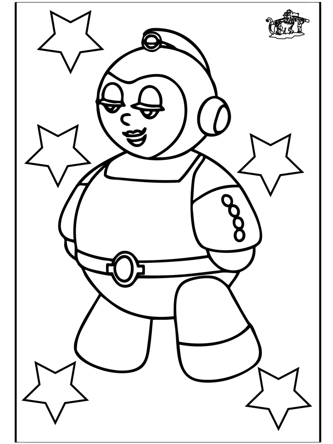 Coloring page: Astronaut (Jobs) #87910 - Free Printable Coloring Pages
