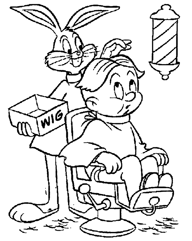 Coloring page: Barber (Jobs) #89005 - Free Printable Coloring Pages