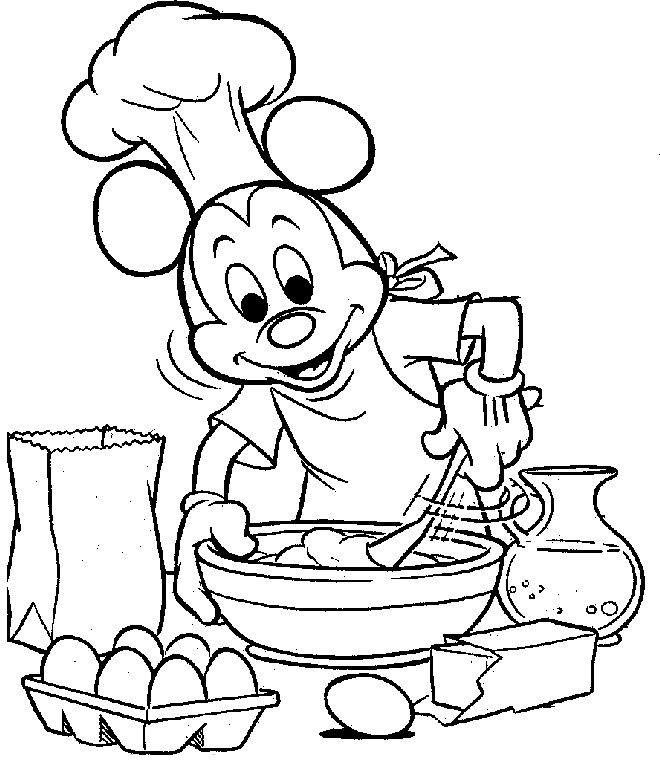 Drawing Cook #91766 (Jobs) – Printable coloring pages
