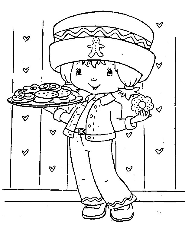 Coloring page: Cook (Jobs) #91845 - Free Printable Coloring Pages