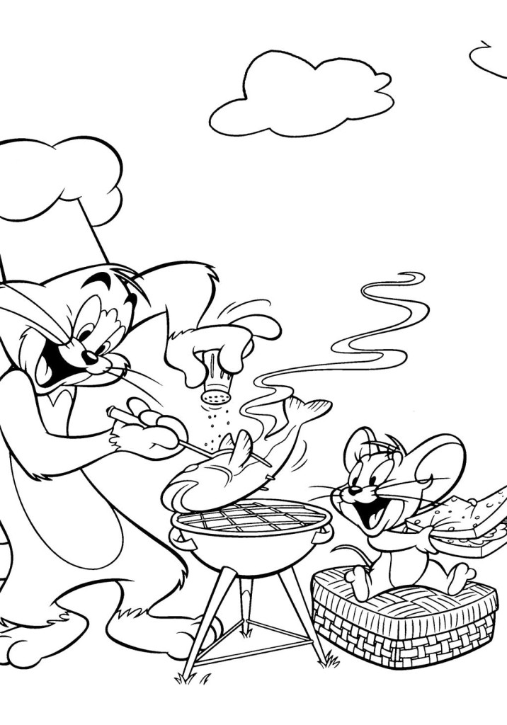 Coloring page: Cook (Jobs) #91855 - Free Printable Coloring Pages