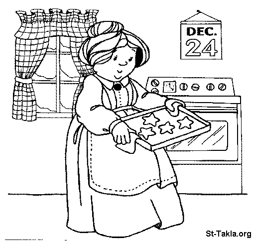 Coloring page: Cook (Jobs) #91870 - Free Printable Coloring Pages