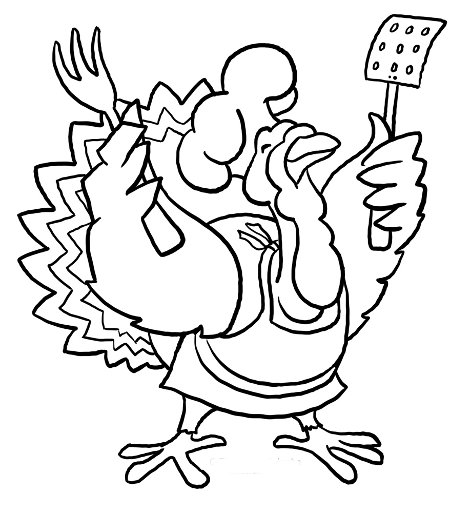 Coloring page: Cook (Jobs) #91952 - Free Printable Coloring Pages