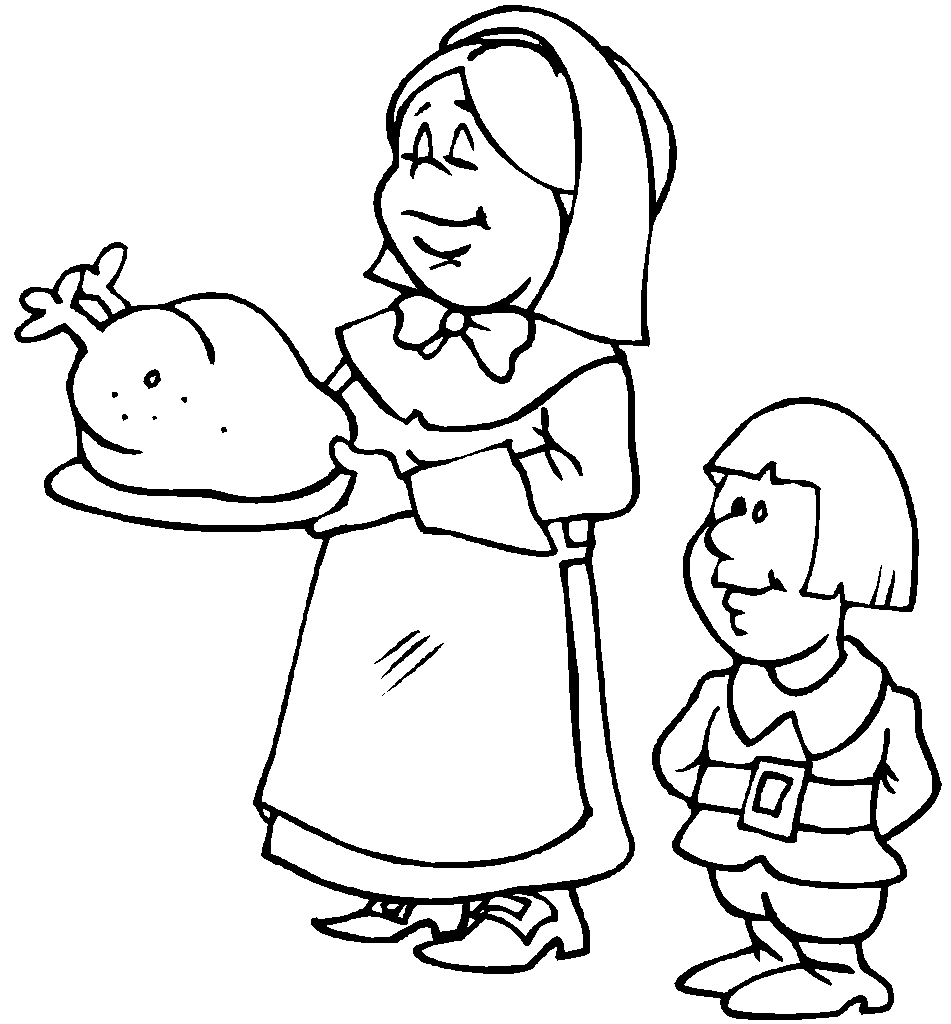 Coloring page: Cook (Jobs) #92035 - Free Printable Coloring Pages