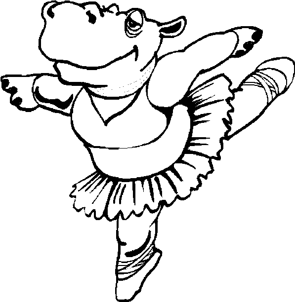 Coloring page: Dancer (Jobs) #92115 - Free Printable Coloring Pages