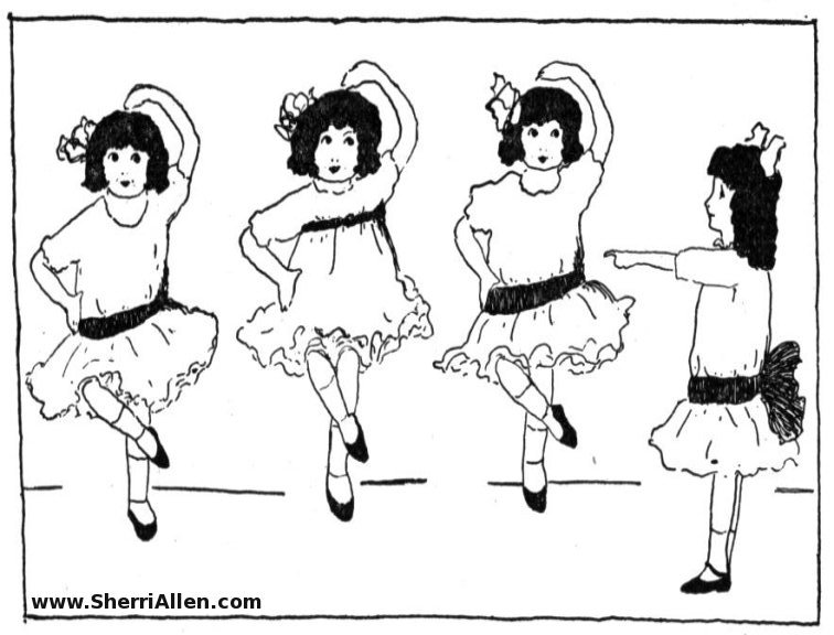 Coloring page: Dancer (Jobs) #92131 - Free Printable Coloring Pages