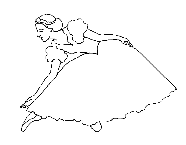 Coloring page: Dancer (Jobs) #92170 - Free Printable Coloring Pages