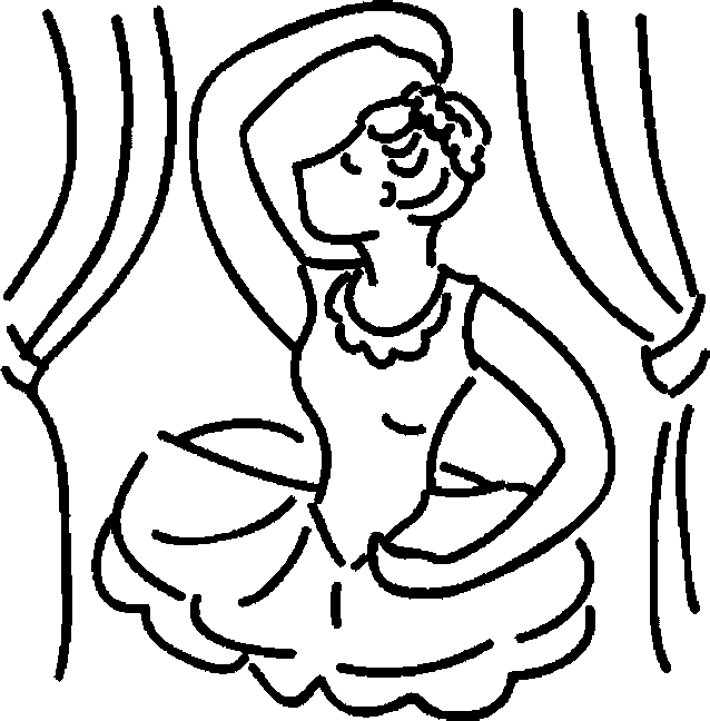 Coloring page: Dancer (Jobs) #92173 - Free Printable Coloring Pages