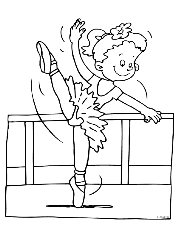 Coloring page: Dancer (Jobs) #92178 - Free Printable Coloring Pages