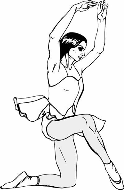 Coloring page: Dancer (Jobs) #92202 - Free Printable Coloring Pages