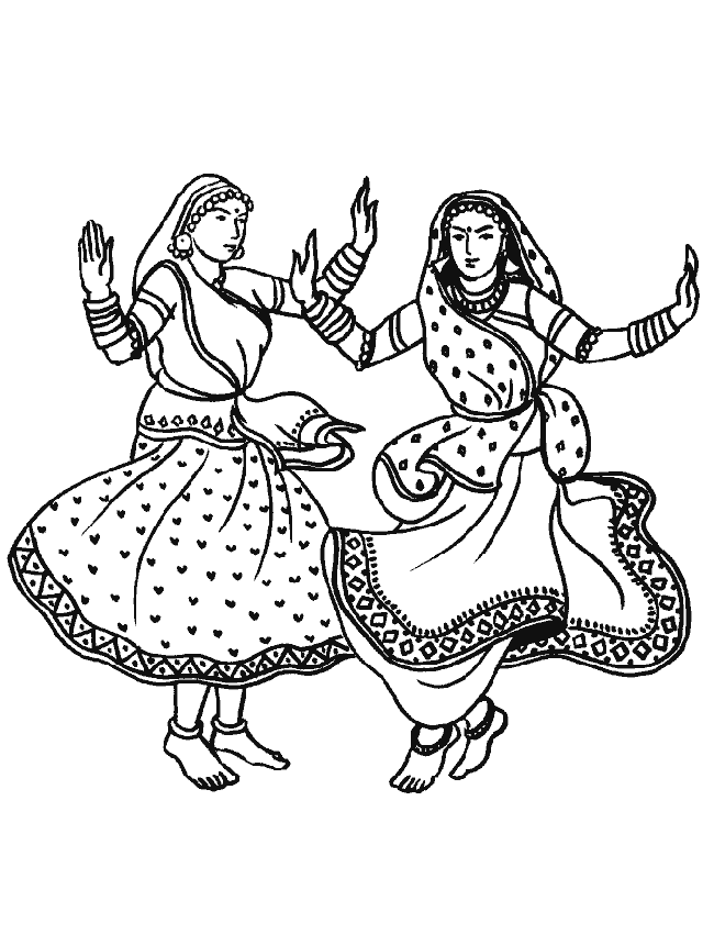 Coloring page: Dancer (Jobs) #92225 - Free Printable Coloring Pages