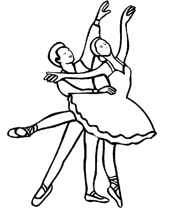 Coloring page: Dancer (Jobs) #92301 - Free Printable Coloring Pages