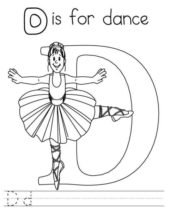 Coloring page: Dancer (Jobs) #92315 - Free Printable Coloring Pages