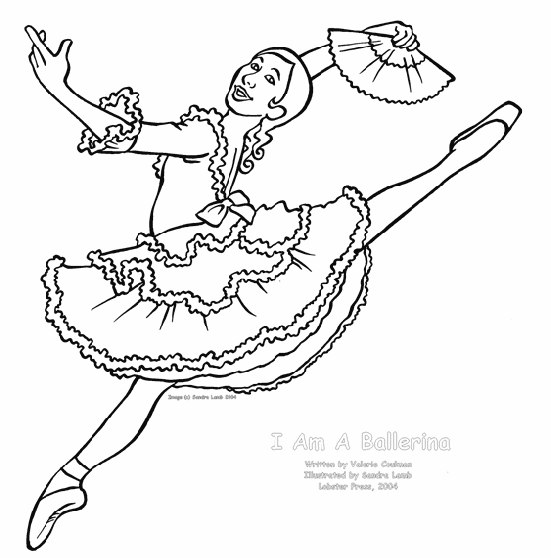 Coloring page: Dancer (Jobs) #92334 - Free Printable Coloring Pages