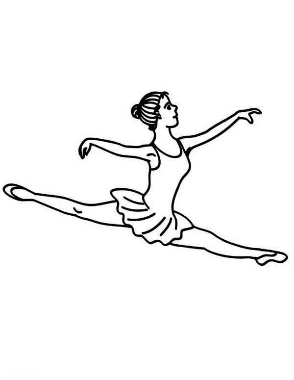 Coloring page: Dancer (Jobs) #92372 - Free Printable Coloring Pages