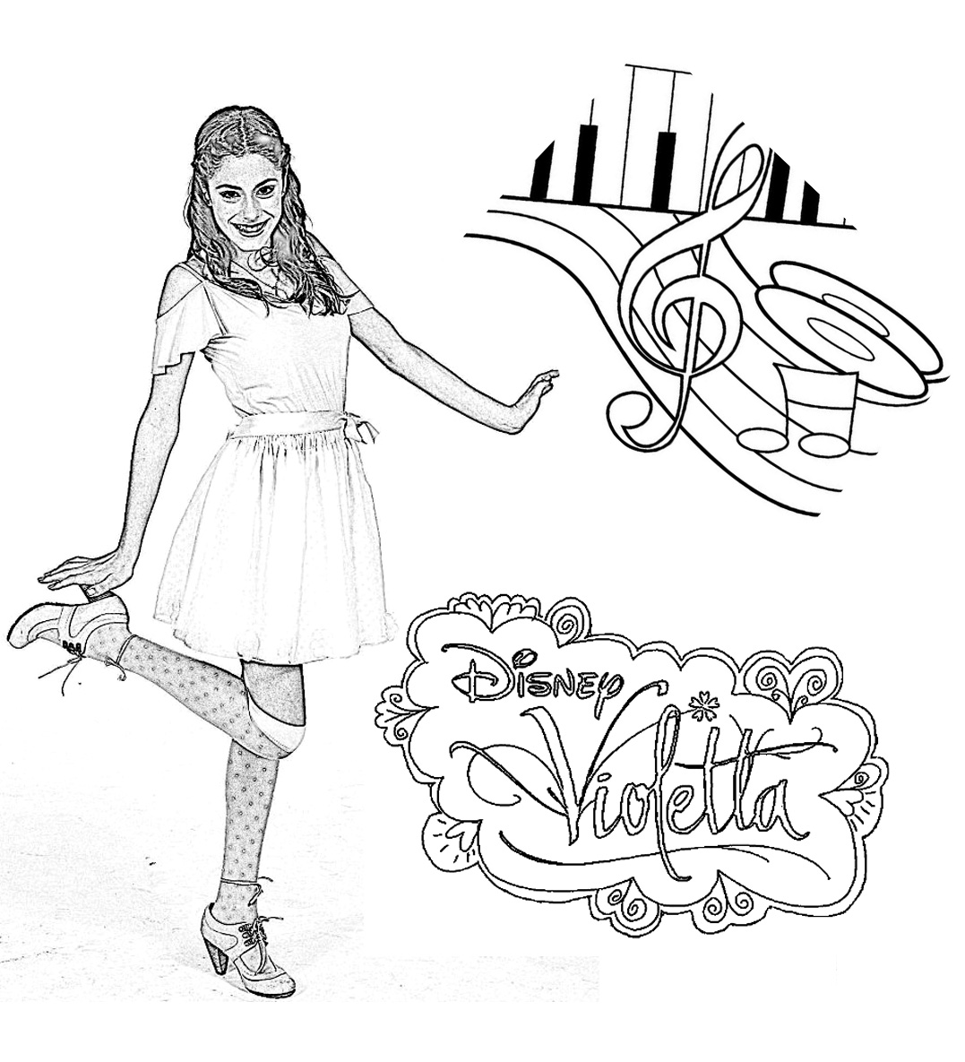 Coloring page: Dancer (Jobs) #92394 - Free Printable Coloring Pages