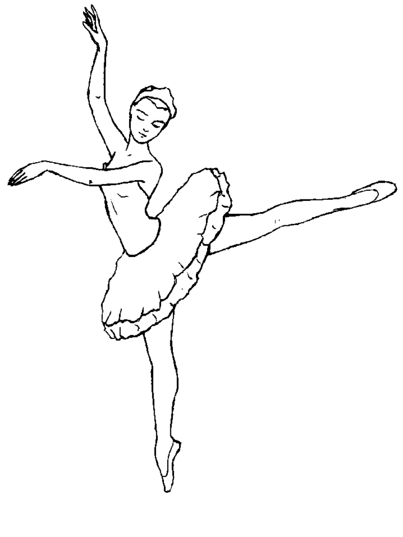 Coloring page: Dancer (Jobs) #92395 - Free Printable Coloring Pages