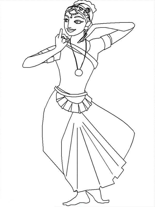 Coloring page: Dancer (Jobs) #92399 - Free Printable Coloring Pages