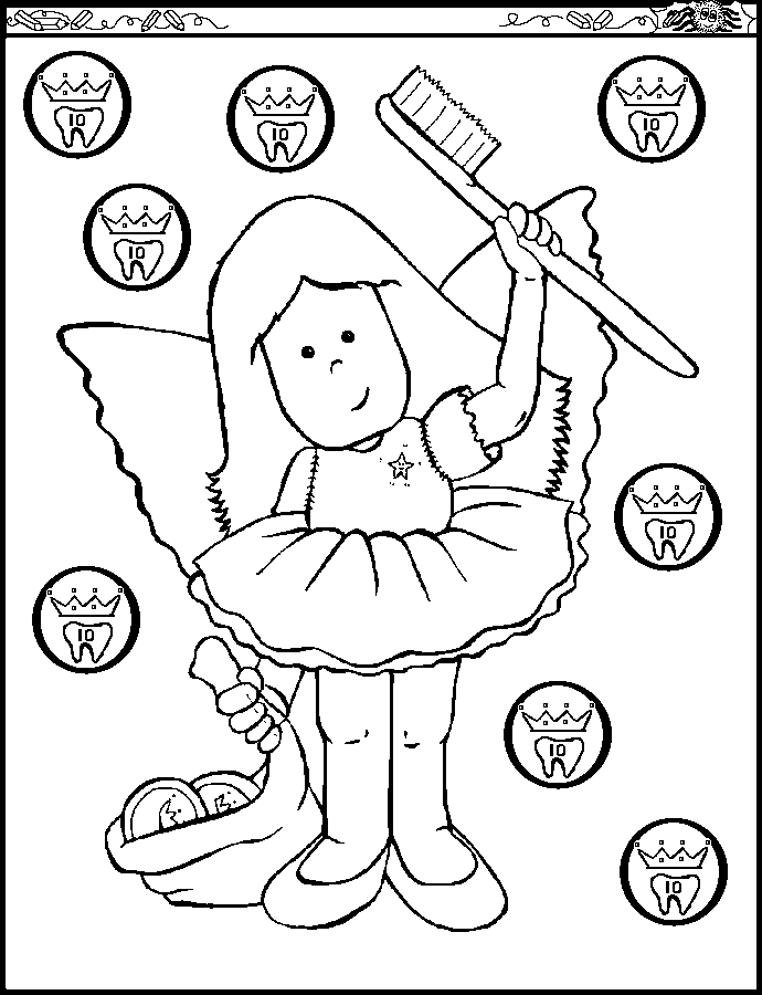 Coloring page: Dentist (Jobs) #92896 - Free Printable Coloring Pages