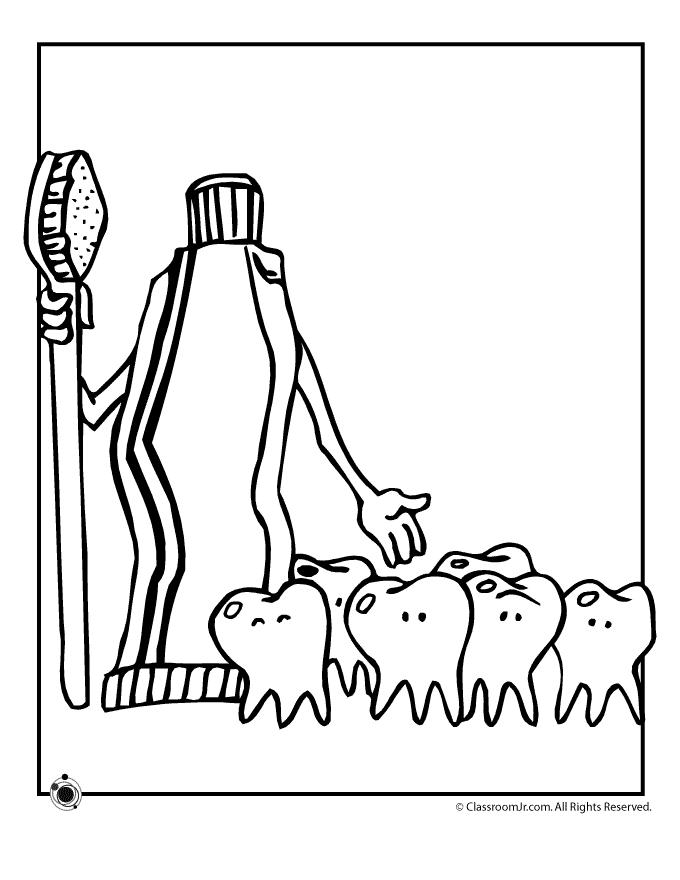 Coloring page: Dentist (Jobs) #92903 - Free Printable Coloring Pages
