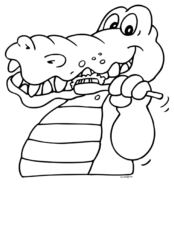 Coloring page: Dentist (Jobs) #92917 - Free Printable Coloring Pages