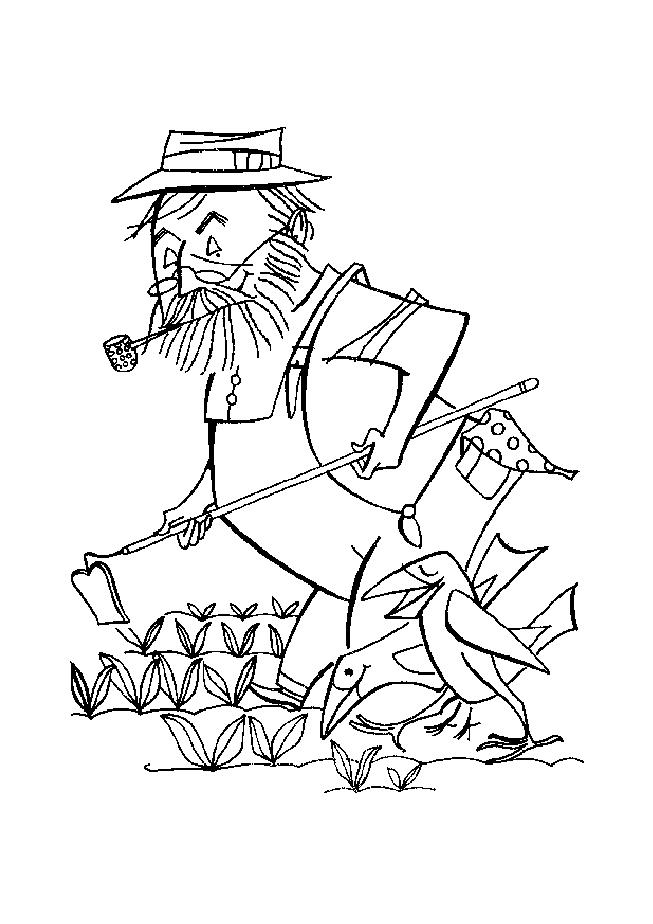 Coloring page: Farmer (Jobs) #96160 - Free Printable Coloring Pages