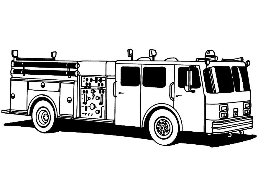 Coloring page: Firefighter (Jobs) #105519 - Free Printable Coloring Pages