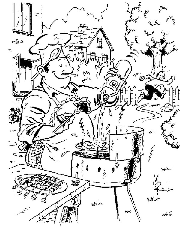 Coloring page: Firefighter (Jobs) #105545 - Free Printable Coloring Pages