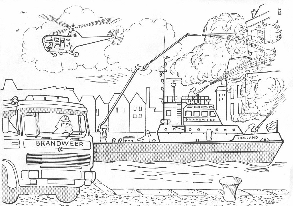Coloring page: Firefighter (Jobs) #105624 - Free Printable Coloring Pages