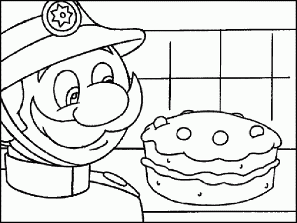 Coloring page: Firefighter (Jobs) #105648 - Free Printable Coloring Pages