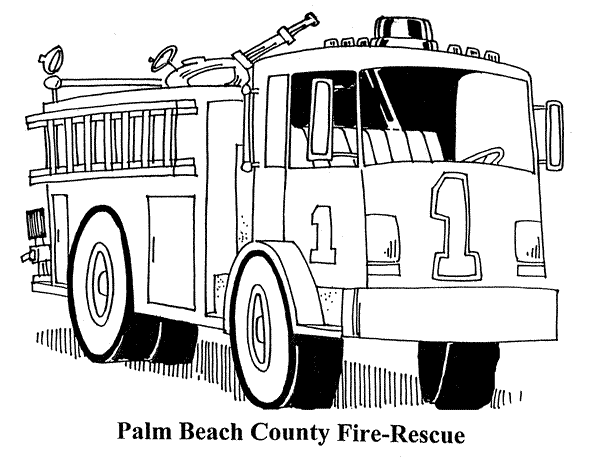 Coloring page: Firefighter (Jobs) #105788 - Free Printable Coloring Pages
