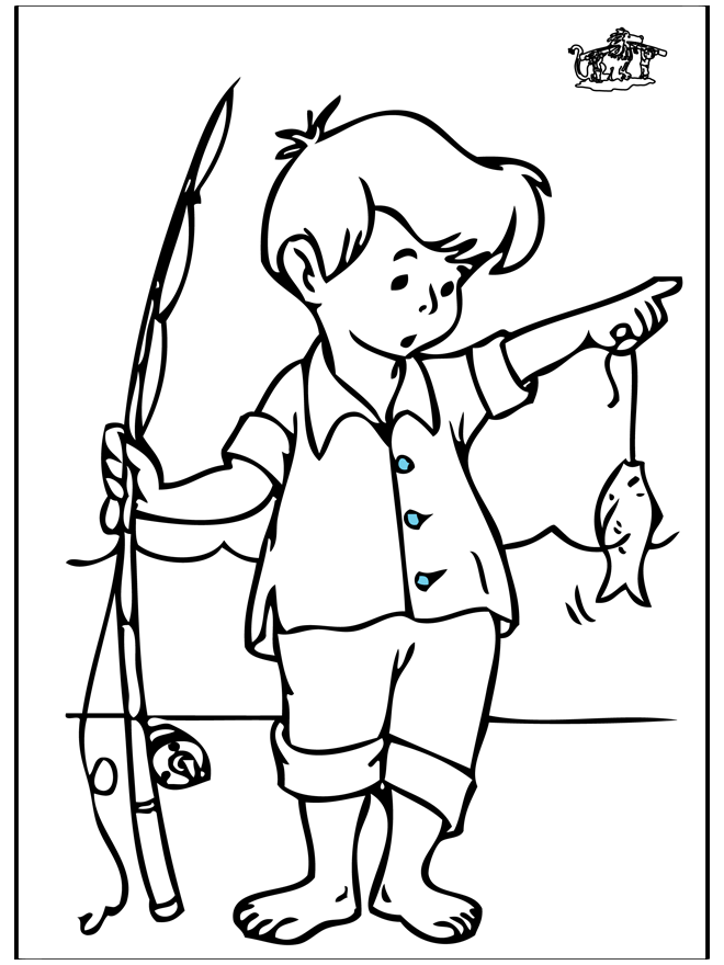 Coloring page: Fisherman (Jobs) #103954 - Free Printable Coloring Pages