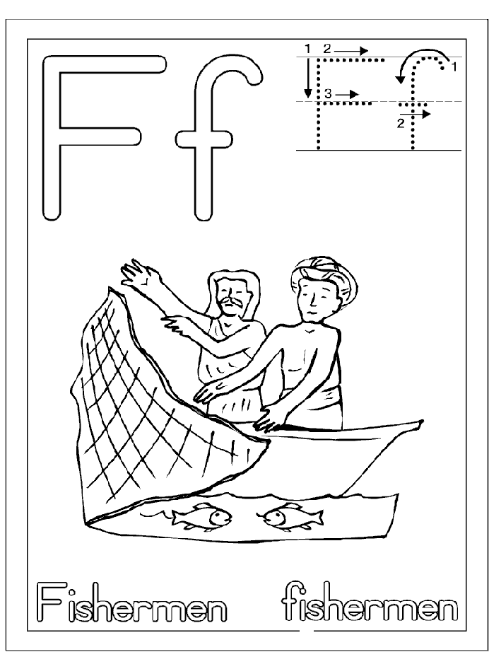 Coloring page: Fisherman (Jobs) #103957 - Free Printable Coloring Pages