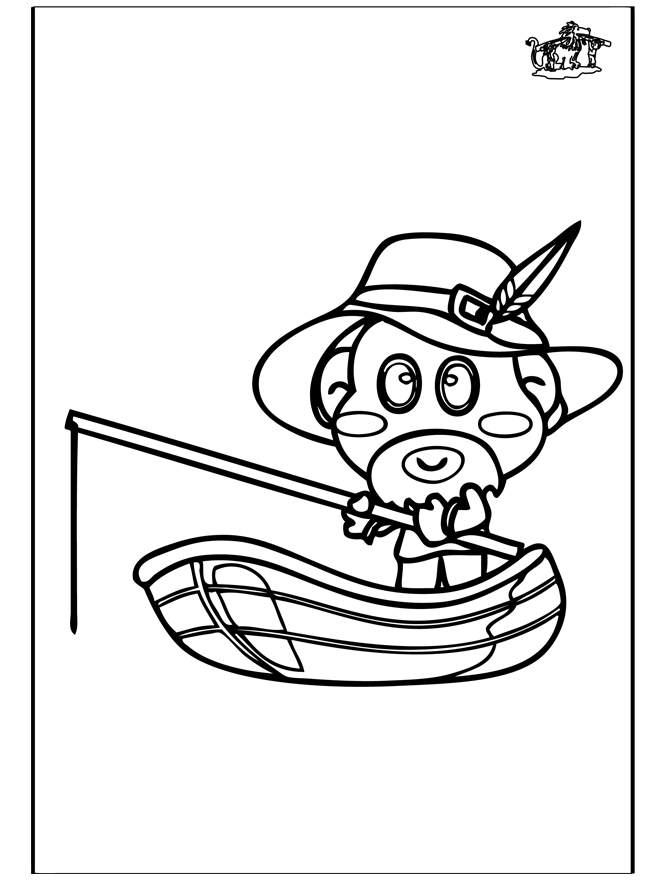 Coloring page: Fisherman (Jobs) #104012 - Free Printable Coloring Pages