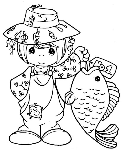 Coloring page: Fisherman (Jobs) #104013 - Free Printable Coloring Pages
