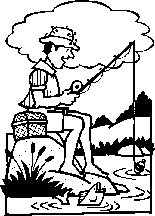 Coloring page: Fisherman (Jobs) #104014 - Free Printable Coloring Pages
