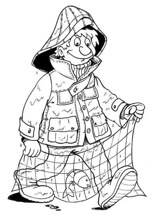 Coloring page: Fisherman (Jobs) #104018 - Free Printable Coloring Pages