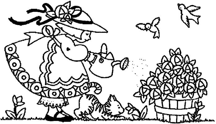 Coloring page: Gardener (Jobs) #98612 - Free Printable Coloring Pages