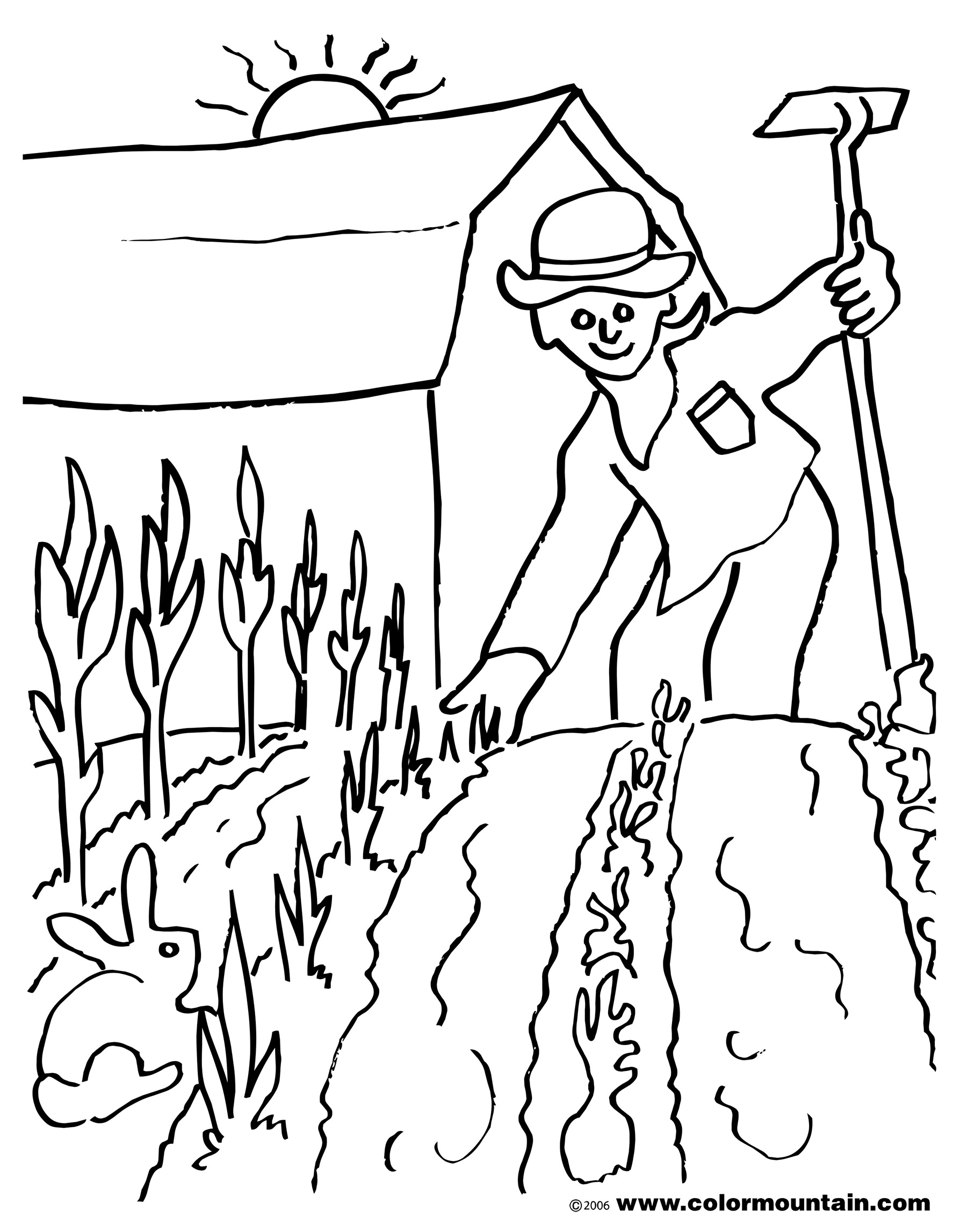 Coloring page: Gardener (Jobs) #98766 - Free Printable Coloring Pages