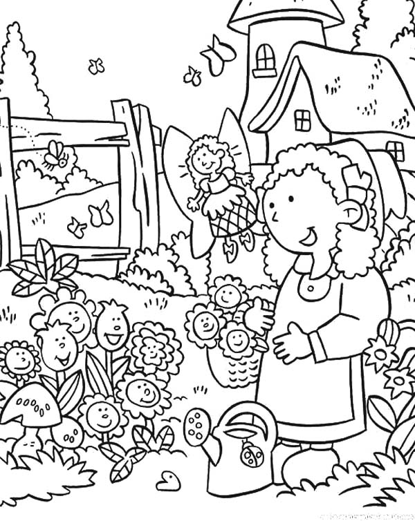 Coloring page: Gardener (Jobs) #98770 - Free Printable Coloring Pages