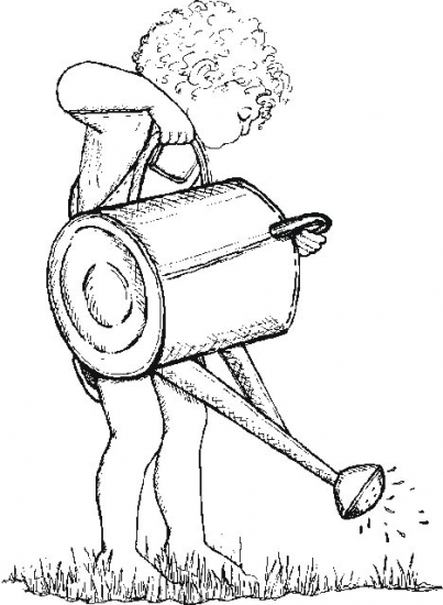 Coloring page: Gardener (Jobs) #98810 - Free Printable Coloring Pages