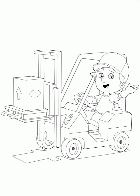 Coloring page: Handyman (Jobs) #90226 - Free Printable Coloring Pages