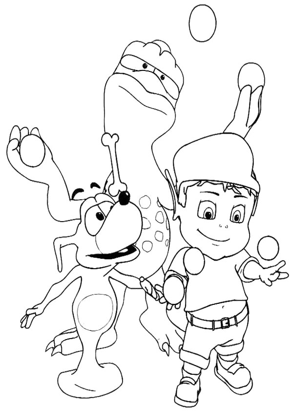 Coloring page: Juggler (Jobs) #99239 - Free Printable Coloring Pages
