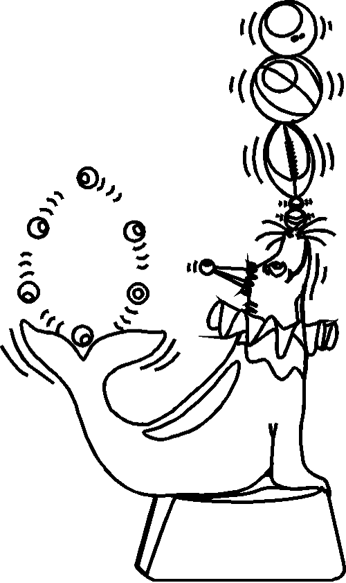 Coloring page: Juggler (Jobs) #99377 - Free Printable Coloring Pages