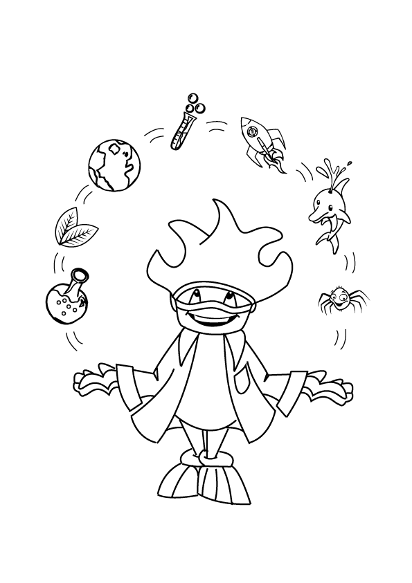 Coloring page: Juggler (Jobs) #99381 - Free Printable Coloring Pages