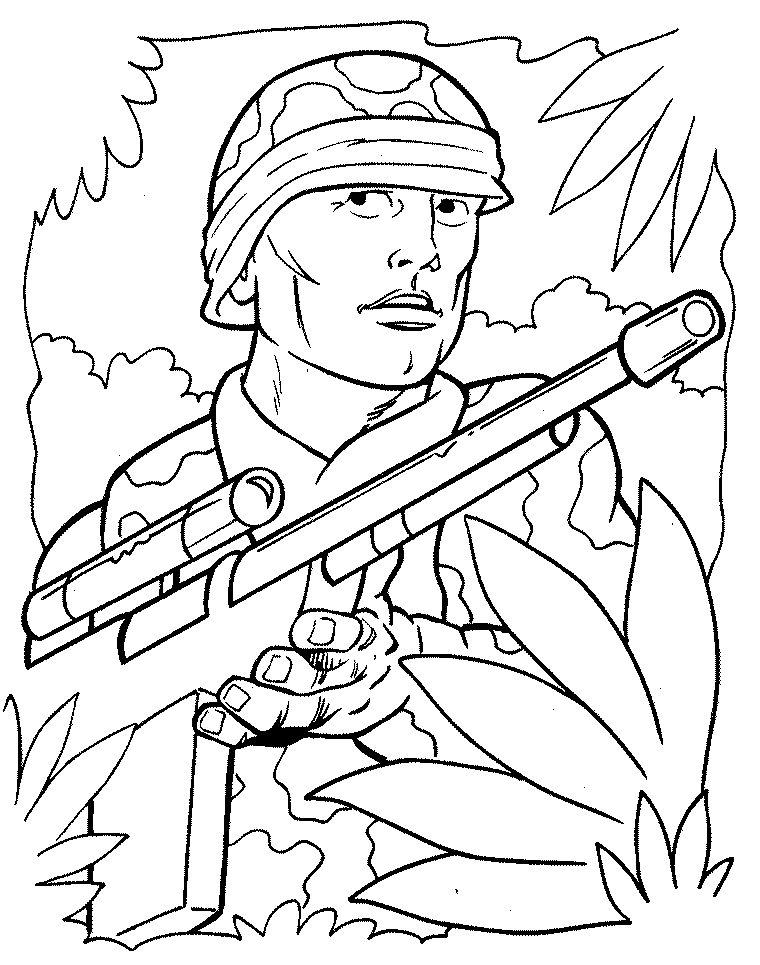 Coloring page: Military (Jobs) #102109 - Free Printable Coloring Pages