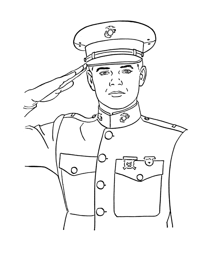 Coloring page: Military (Jobs) #102289 - Free Printable Coloring Pages