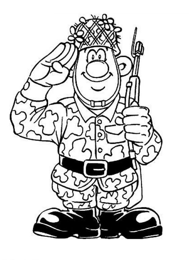 Coloring page: Military (Jobs) #102380 - Free Printable Coloring Pages